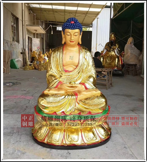 純銅佛像