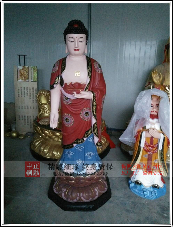 仿銅佛像