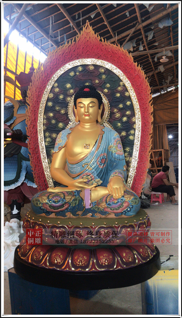 如來(lái)銅佛像