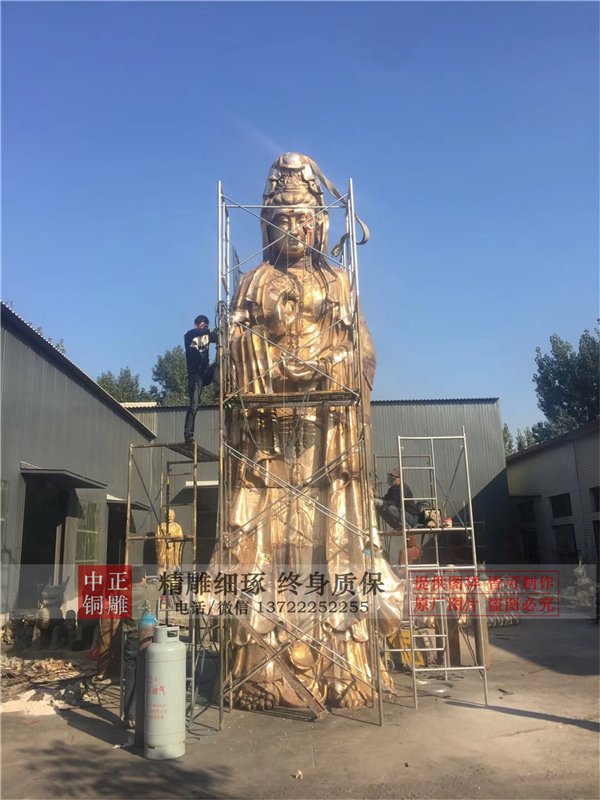 南海觀音銅雕