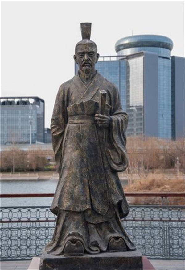 2米韓非雕塑
