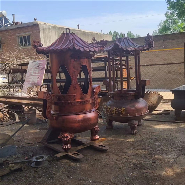 鑄鐵圓香爐