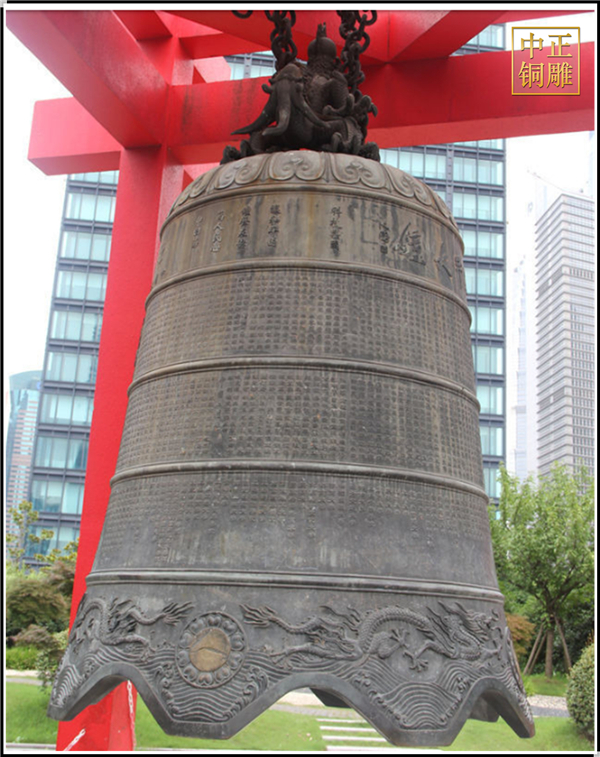 大型銅鐘鑄造
