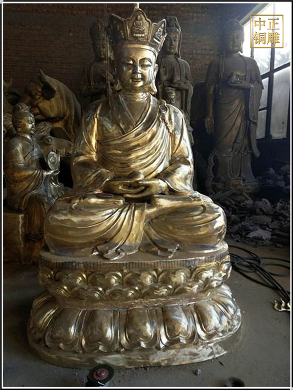 銅雕地藏王