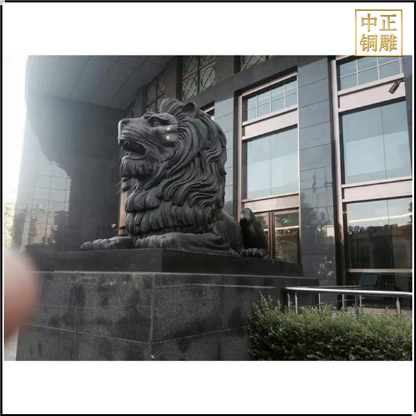 銅獅子工藝品
