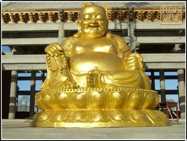 大型鎏金彌勒佛雕塑.jpg
