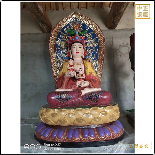 抱娃娃銅佛像鑄造.jpg