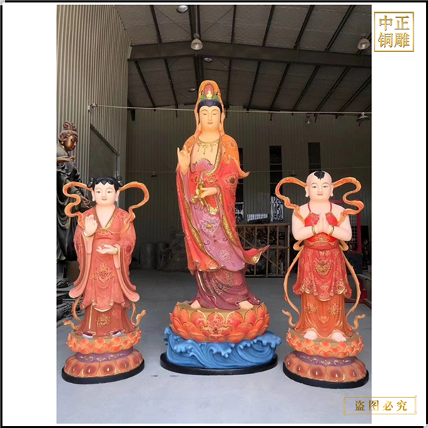 鰲魚觀音雕塑